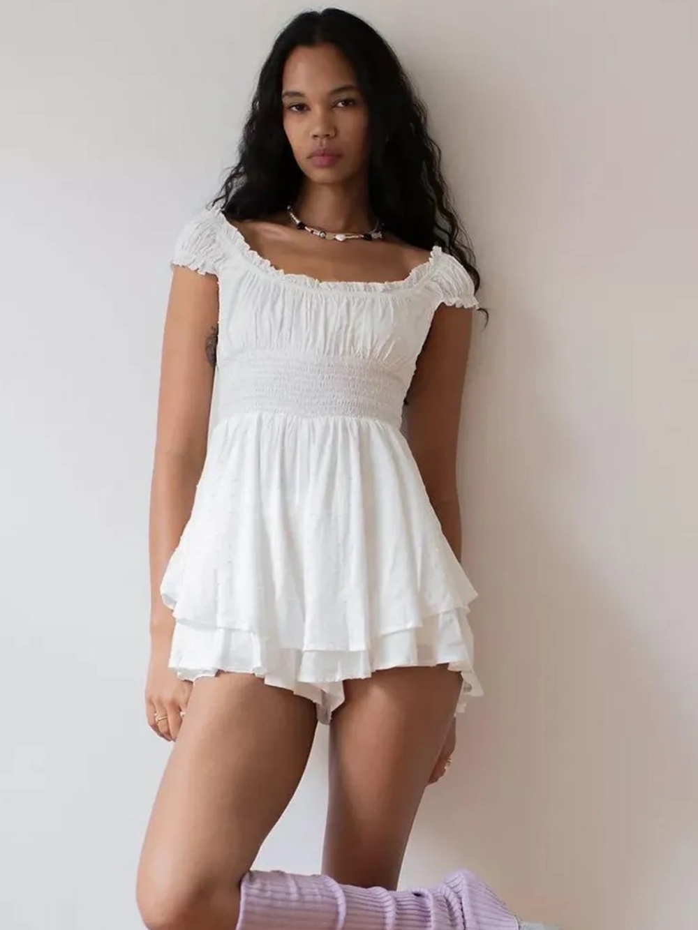 Urban Outfitters White Romper